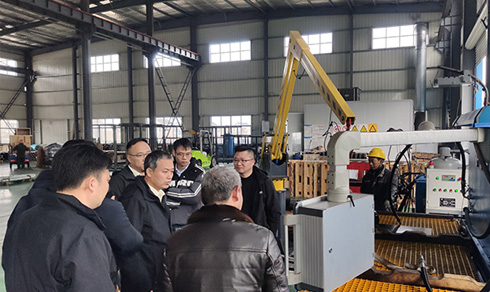 ​SOUTHWORTH(上海)升降设备有限公司参观我厂